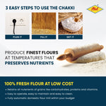 Load image into Gallery viewer, Atul Platinum Fully-Automatic Atta Chakki | Flourmill – Fully Automatic Flourmill with Auto Sensor, 6 Kg Hopper 1HP Motor, 7-10 Kg/Hr Grinding Capacity 7 Sieves for Wheat, 1 Year Product Warranty