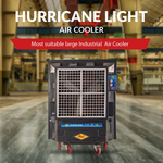 Load image into Gallery viewer, Atul Hurricane Light 30″ Black Aluminum Industrial Cooler | Industrial Series - 230 Ltr.