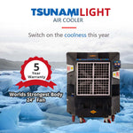 Load image into Gallery viewer, Atul Tsunami Black 24" Alu. Industrial Cooler | Industrial Series - 230 Ltr.