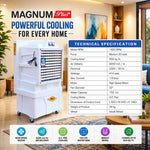Load image into Gallery viewer, Atul Magnum Plus HP White 22" Domestic Cooler | Room Series - 150 Ltr.