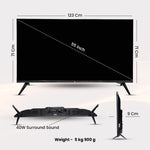 Load image into Gallery viewer, AU+ AU55G UHD Google TV - 55 inch's 4K TV with 2GB/16GB storage, Android 11, 40W Dolby Audio, 1-year On-site Warranty