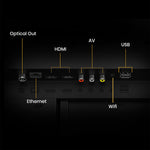 Load image into Gallery viewer, AU+ AU43GQ QLED Google TV - 43 inch's FHD TV with 1.5GB/8GB storage, Android 11, 40W Dolby Audio, 1-year On-site Warranty