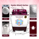 Load image into Gallery viewer, AU+ Washing Machine 6.8KG Capacity, 120W Wash Motor, 35W Spin Motor – AU68SW by Atul