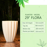 Load image into Gallery viewer, Atul Flora Planter 29"