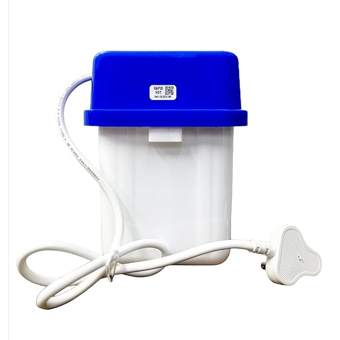 Atul 1.5 LTR Instant Water Geyser, Made Of First Class Abs Plastic 3Kw, Auto Cut Off Feature| Shock resistant | Instant Portable Water Heater for Kitchen, Bathroom, Office, Restaurant, Saloon & Parlor