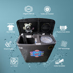 Load image into Gallery viewer, AU+ Washing Machine 8.5KG Capacity, 135W Wash Motor, 35W Spin Motor – AU85SW by Atul
