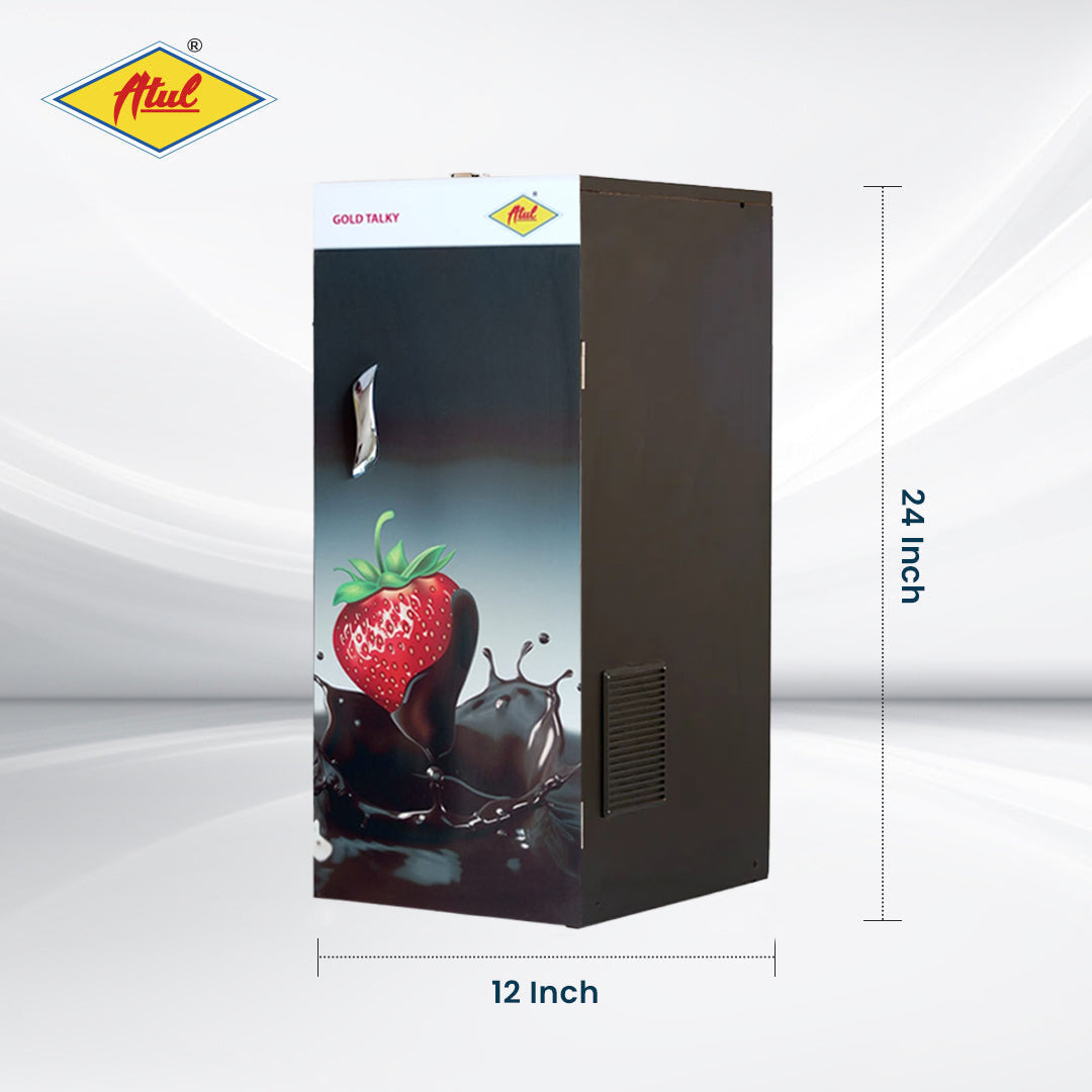 Atul Atta Chakki flourmill for home| Automatic Domestic Flour Mill Machine - Atta Chakki, Aata Maker, Ghar Ghanti | 8-10 Kg/Hr Grinding Capacity, 4.5 Kg Hopper | 2880 RPM Motor | Low Voltage (175V)