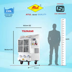 Load image into Gallery viewer, Atul Tsunami 24″ White Copper Industrial Cooler | Industrial Series - 230 Ltr.
