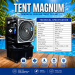 Load image into Gallery viewer, Atul Tent Magnum | 32" H-Frame Motor | 32" Clamitizer Alluminium Blade | Tank 200 Ltr
