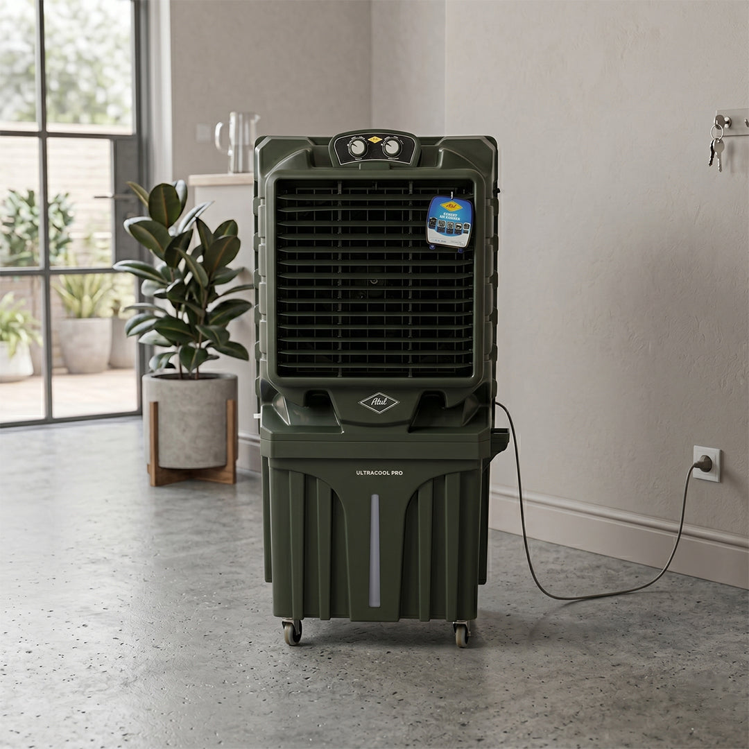 Atul Ultracool Pro SP for Room | 20" Exhaust Motor CPR | 20" Exhaust Blade | Tank 100 Ltr