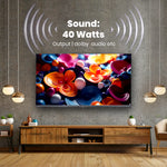 Load image into Gallery viewer, AU+ AU32GQ QLED Google TV  - 32 inch&#39;s FHD TV with 1.5GB/8GB storage, Android 11, 40W Dolby Audio, 1-year On-site Warranty
