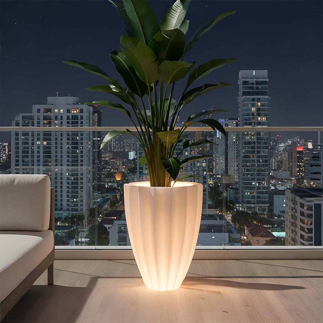 Flora Atul Gardenia Unbreakable Indoor & Outdoor Planter 29"