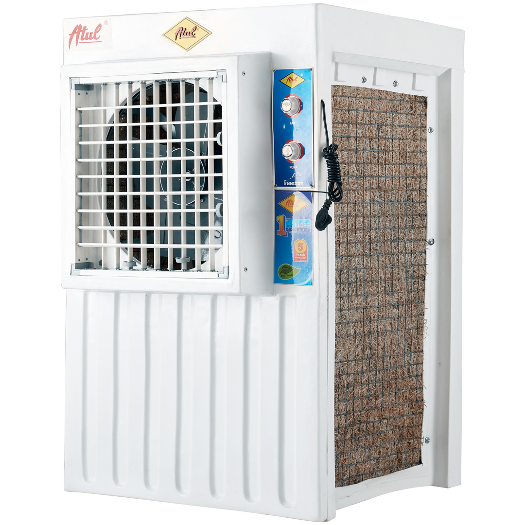Freedom Domestic Cooler | Room Series- 200 Ltr. | Wood Wool with Galvanised Coated Jali | Rust and Paint Proof