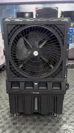 Load and play video in Gallery viewer, Atul Cyclone 24″ Industrial Cooler | High-Power Cooling for Large Spaces - 150 Ltr.