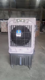 Load and play video in Gallery viewer, Atul Ultracool + 3P for Room | 20" Exhaust Motor ALU | 20" Exhaust Blade | Tank 75 Ltr